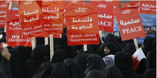 تظاهرات البحرين