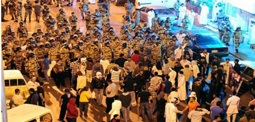 تظاهرات القطيف