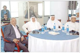 غانم النجار في ورشة عمل